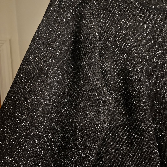 Calvin Klein Metallic  Midi Sweater Dress - Picture 9 of 11
